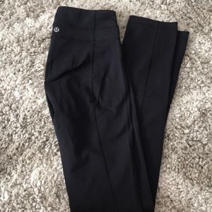 Lululemon Althletica Straight leg yoga pants